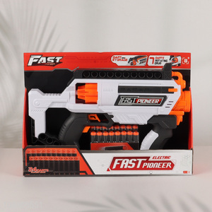 Low price children electric soft bullet gun toy for sale