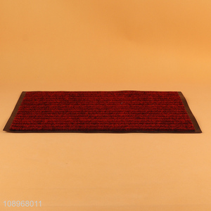 Factory price polyester anti-slip home door mat floor mat for sale