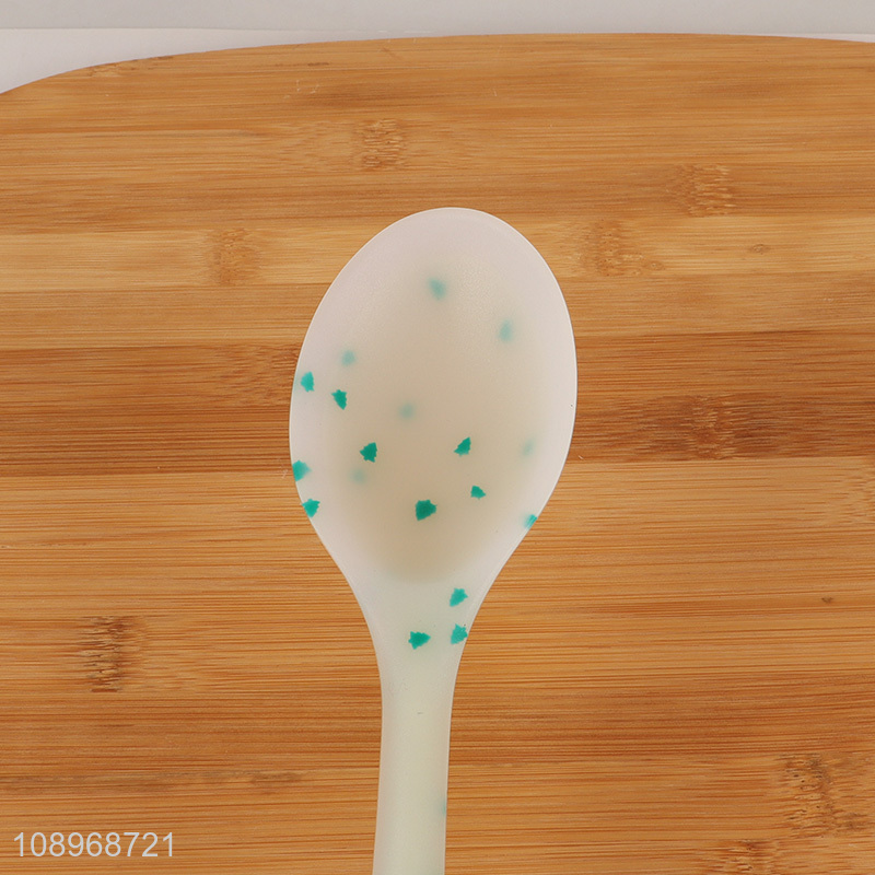 Most popular long handle kitchen utensils silicone basting spoon