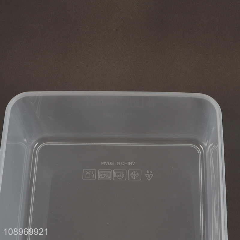 New arrival rectangle food container storage box drain box