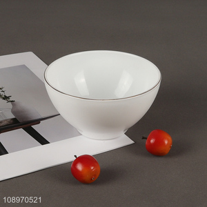 New arrival home restaurant glass unbreakable tableware bowl for sale