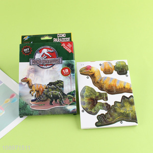 New Product DIY Assembly 3D Dinosaur Puzzle Kids Educational Toy