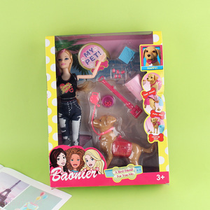 Online Wholesale Fashion Doll and <em>Pet</em> Playset Toy for Kids Girls Age 3+