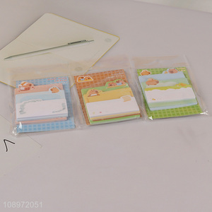 Good quality cartoon school office sticky notes post-it notes