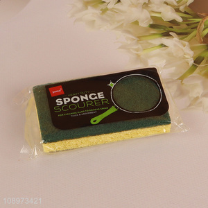 Top selling kitchen dish washing cleaning sponge scouring pad