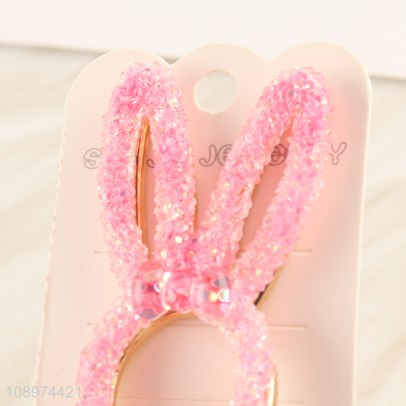 Online Wholesale Cute Rabbit Hair Clips for Kids Toddlers