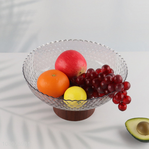 Top selling home kitchen <em>PET</em> fruit plate snack plate for tabletop decoration