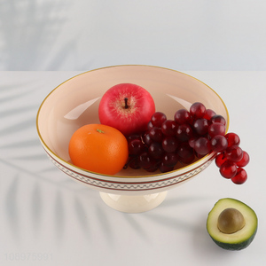 Top products <em>PET</em> home hotel fruit plate for desktop decoration