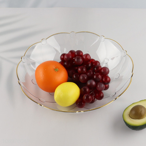 Popular products clear home restaurant fruits plate fruits tray