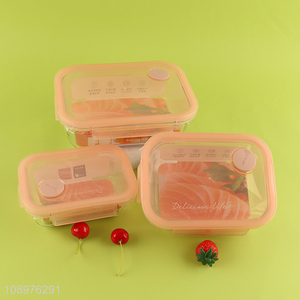 High quality rectangle food preservation box food container