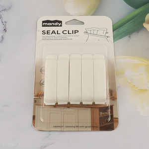 China products 5pcs home kitchen food bag clips seal clips set