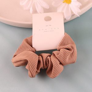 Factory price elastic girls hair accessories hair scrunchies hair ties