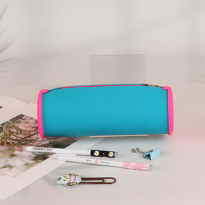 Good Quality Silicone Zipper Pencil Pouch Portable Stationery <em>Storage</em> <em>Bag</em>