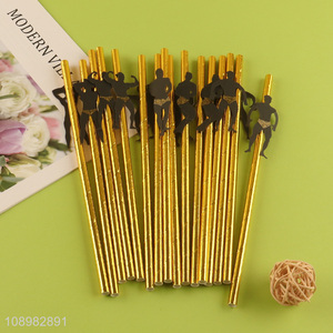 China wholesale party supplies disposable paper drinking straw