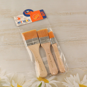 Low price 3pcs professional oil painting brush set for sale