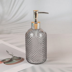 New Product Empty Glass Soap Dispenser Bottle Hand Sanitizer Bottle