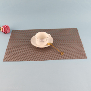 Yiwu market tabletop decoration non-slip jacquard <em>placemat</em> dinner mat