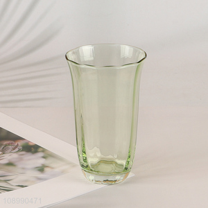 Good Quality Colored Glass Water Cup Drinking Glasses for Juice Milk