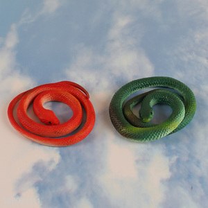 Good Quality Simulation Sake Fake Snake Toy Halloween Prank Toys for Kids