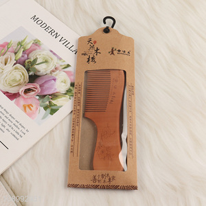 Hot products anti-static wooden hair comb hair brush for sale