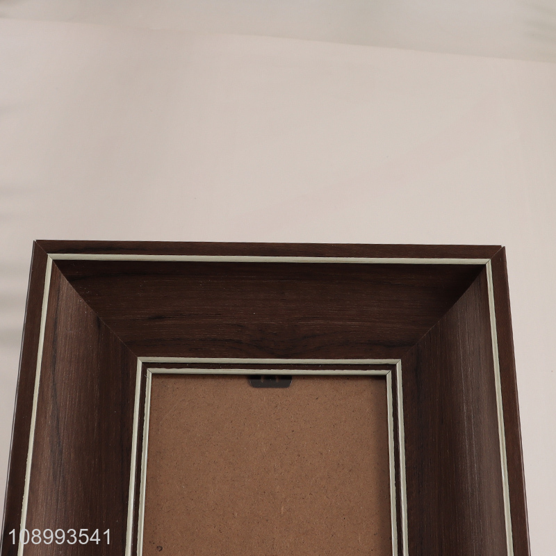 Wholesale 4X4 Inch Wooden Picture Frame for Tabletop Display or Wall Decoration