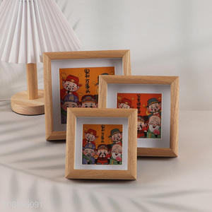 New Product MDF Picture Frame Rustic Photo Frame for Tabletop Display