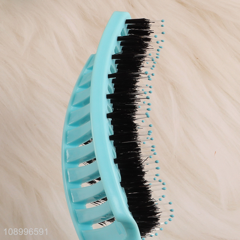 New Product Vented Hair Brush Hollowed Out Comb Detangling Comb