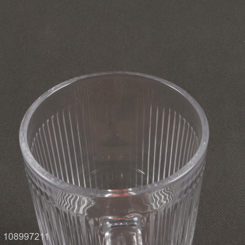 New Arrival Clear Glass Water Cup Lead Free Glass Coffee Cup with Handle