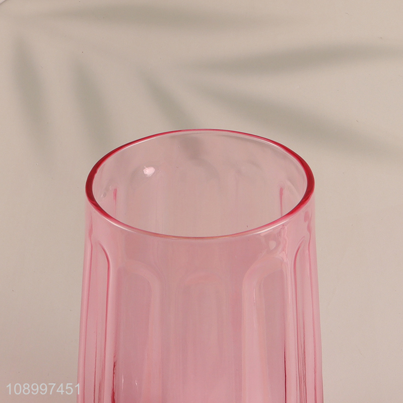 Factory Wholesale Lead Free Glass Water Juice Milk Cup Drinking Cup