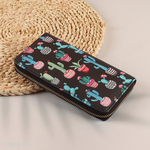 New Arrival PU Leather Zipper <em>Wallet</em> Credit Card Holder for <em>Women</em>