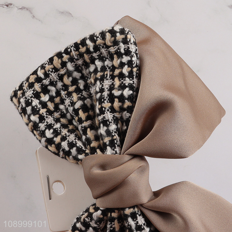 Good Quality Fashion Hair Bows Fabric Hair Clips for Women Girls