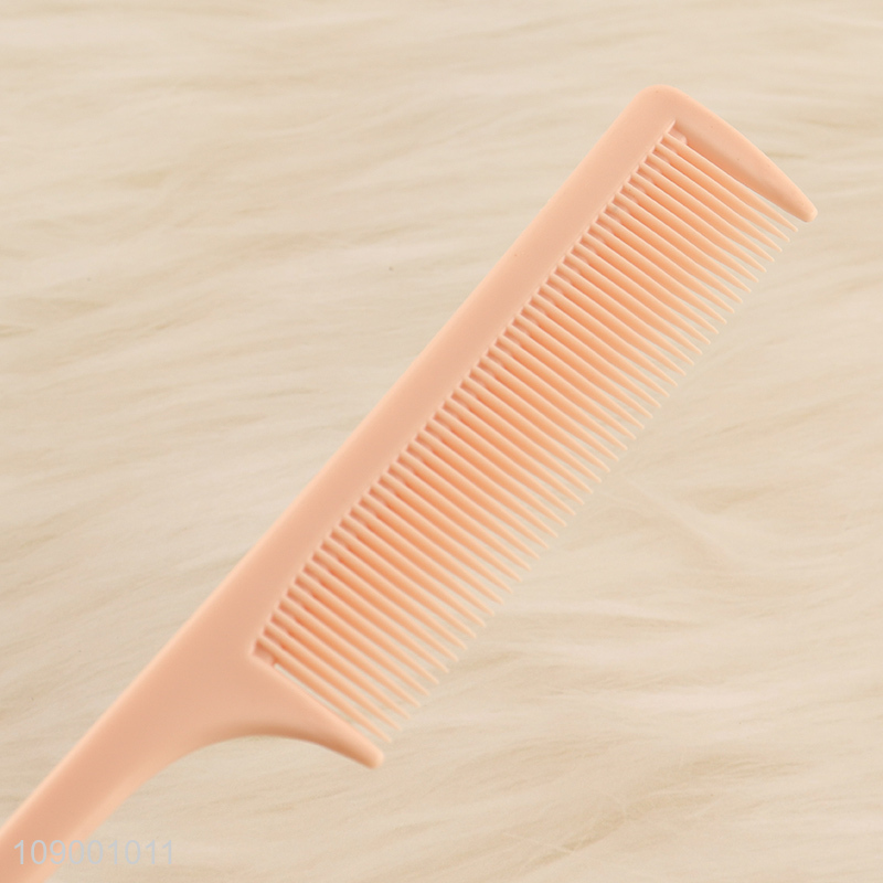 New arrival professional hair comb rat tail parting comb