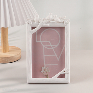 Hot Selling Plastic Bird Photo Frame Farmhouse Tabletop Picture Frame