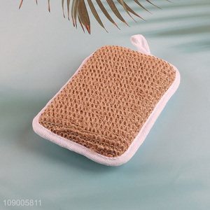 Hot selling soft reusable massage exfoliating bath sponge