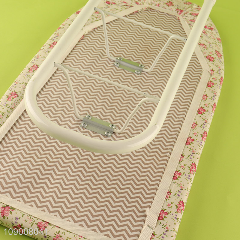 Wholesale Folding Tabletop Ironing Board with Floral Print Padding & Iron Rest