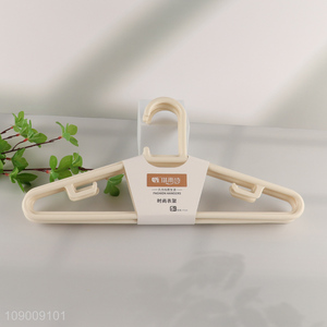 Hot Selling 5PCS Heavy Duty Non-Slip Plastic Clothes Hangers Set