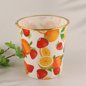 China Product Plastic Trash Can Garbage Container Wastebasket for Bathroom