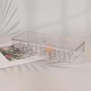 Top products clear home kitchen egg storage box egg tray