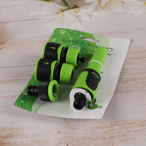 Top products professional 4pcs plastic garden hose nozzle set