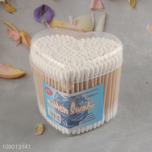 China Imports 100 Pieces Natural Cotton Swabs for Personal & Beauty Care