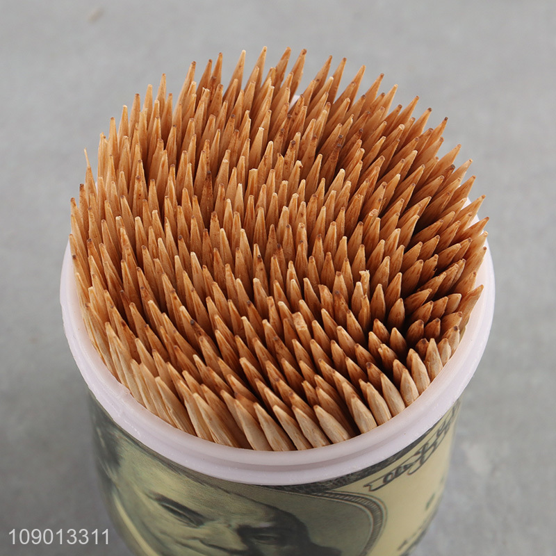 Good Quality 300 Count Disposable Bamboo Toothpicks Bamboo Food Picks