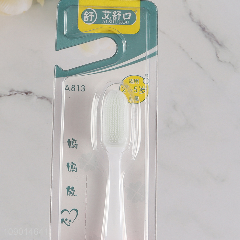 China supplier soft bristle children gum protection toothbrush for sale