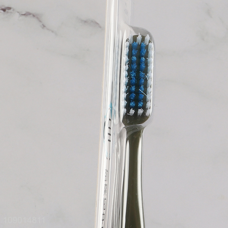 Popular products adult sensitive teeth oral care soft bristle toothbrush