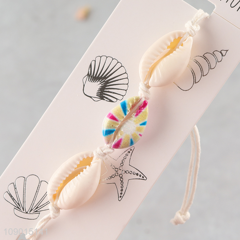 High Quality Natural Shell Bracelet Handmade Boho Bracelet for Women