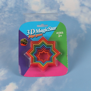 Factory supply children relief stress rainbow magic circle toys for sale