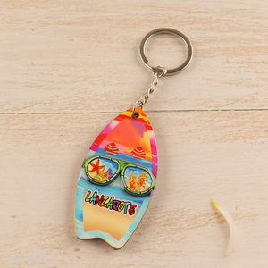 New Arrival Custom Key Chain Lanzarote Souvenir Key Chain Keychain Gifts