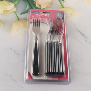 Online Wholesale 6PCS Stainless Steel Dinner forks Set for Home Restaurant