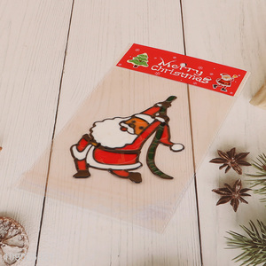 Factory Price PVC Christmas Window Clings Reusable Window Decals Stickers