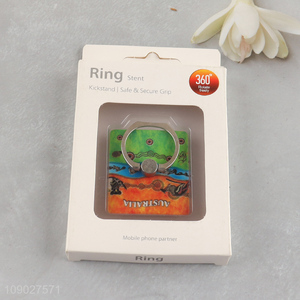 New product 360 rotating cell phone finger ring holder mobile phone kickstand