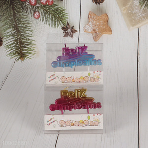 Low price holiday party candle birthday cake candle cupcake candle for sale